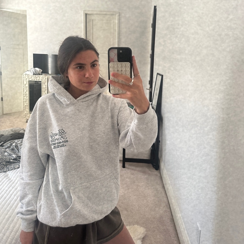 Lonely Ghost flower shop hoodie